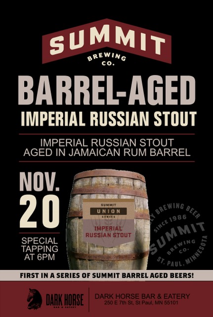 Dark Horse Barrel Aged Beer