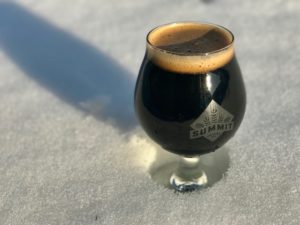 Stout in Snow for National Stout Month