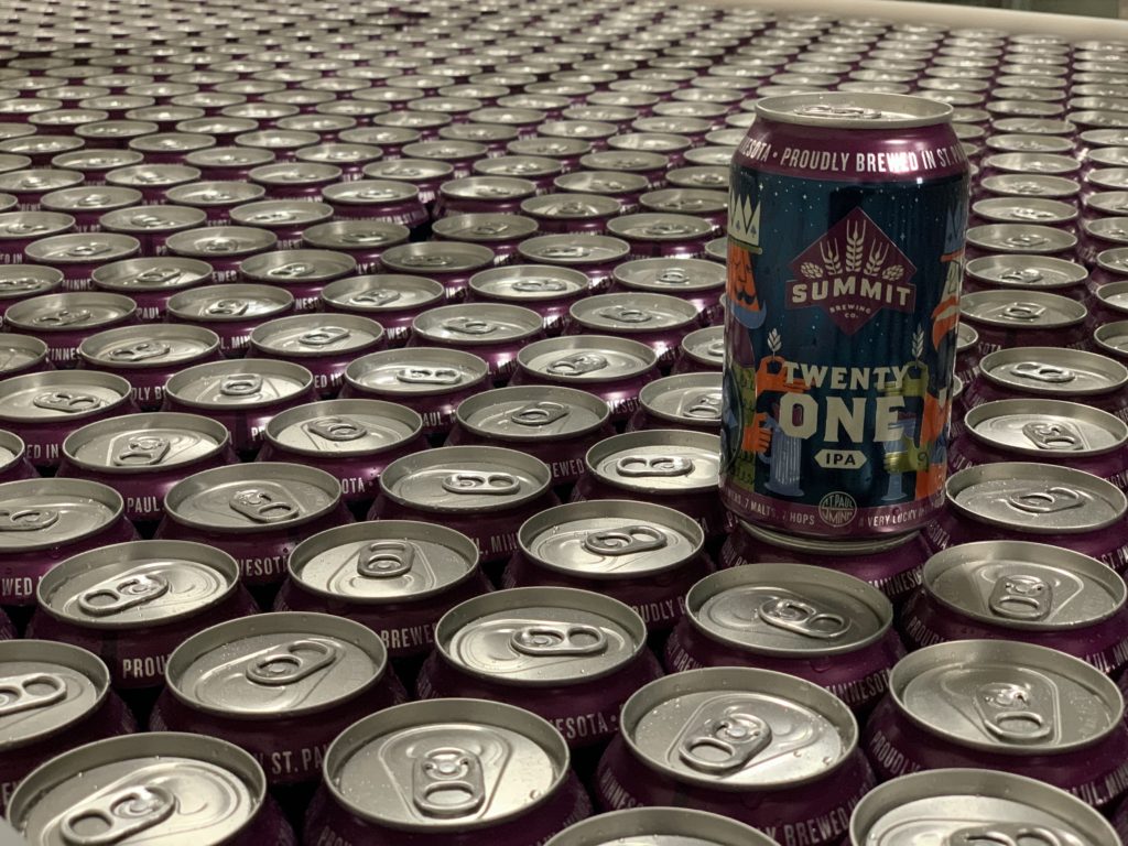 Lots of Cans of Twenty-One IPA