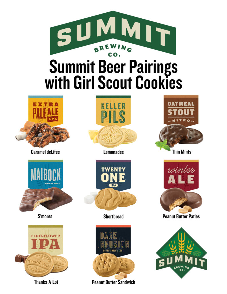 Summit Beer & Girl Scout Cookie Pairing