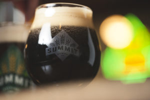Summit Beer in tulip glass