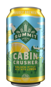 Cabin Crusher Kölsch-Style Ale with Lemon found in the Summit CRUSHER Soulmates Combo Pack