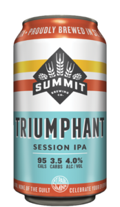 Mock-up of 12oz can of Summit Triumphant Session IPA