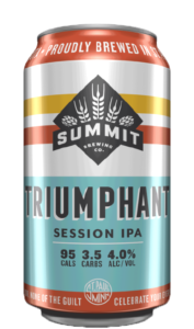 Summit beer Triumphant Session IPA 12oz Can
