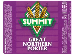 Great Northern Porter Old Label