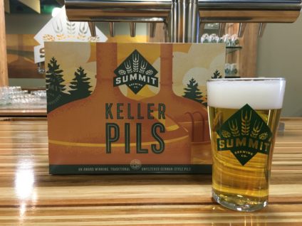 Summit Keller Pils Pour Shot & 12pk Can Carton