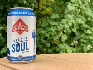 Dakota Soul Craft Lager in late Summer