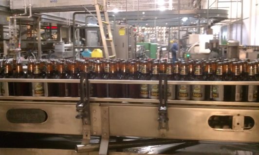 Summit Saga IPA being bottled for the first time