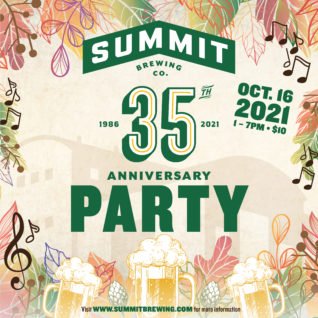 Summit Brewing Co. Anniversary Invite
