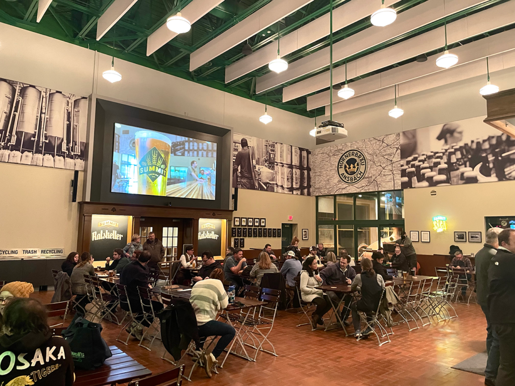 Ratskeller Beer Hall full for Trivia Mafia in November 2021