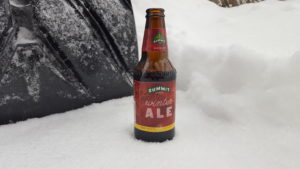 Summit Winter Ale in Snow