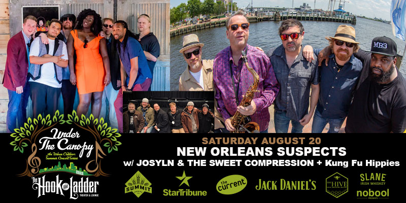 New Orleans Suspects for Under the Canopy at Hook and Ladder Theater & Lounge