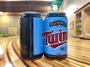 Summit Twins Pils 12oz sleeved cans