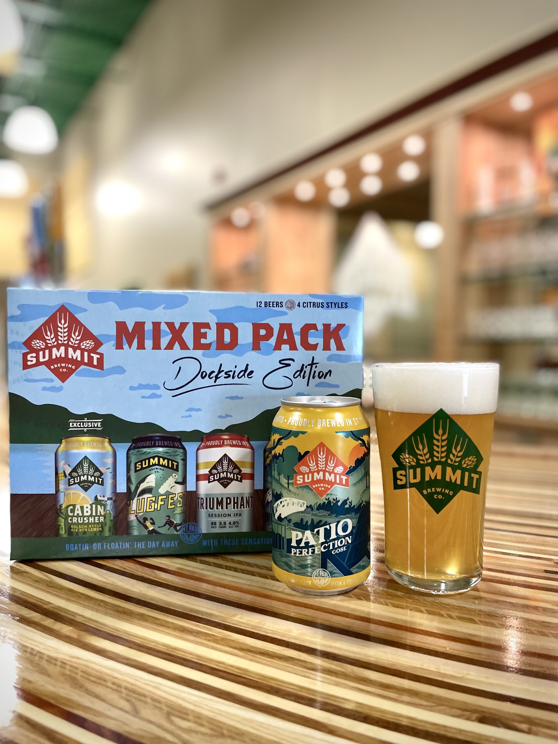 Summit Mixed Pack Dockside Edition with Summit Patio Perfection Can & Pour