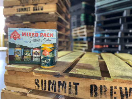 Summit Mixed Pack Dockside Edition with Summit Patio Perfection Can on Pallet